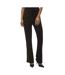 Pantalon noir/doré femme vero moda lucy hw glitter-1