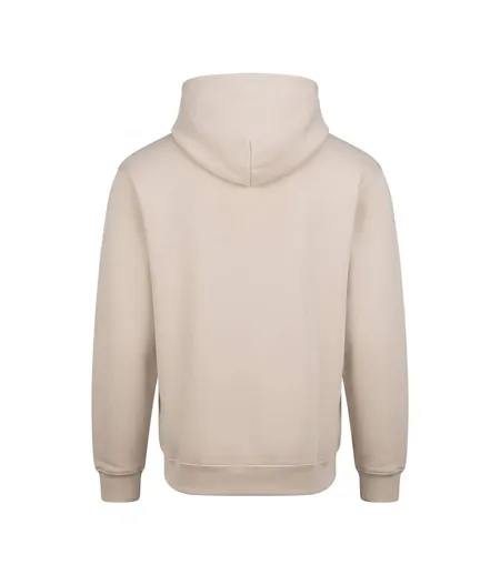 Sweat À Capuche Homme Beige Gris PRORTX