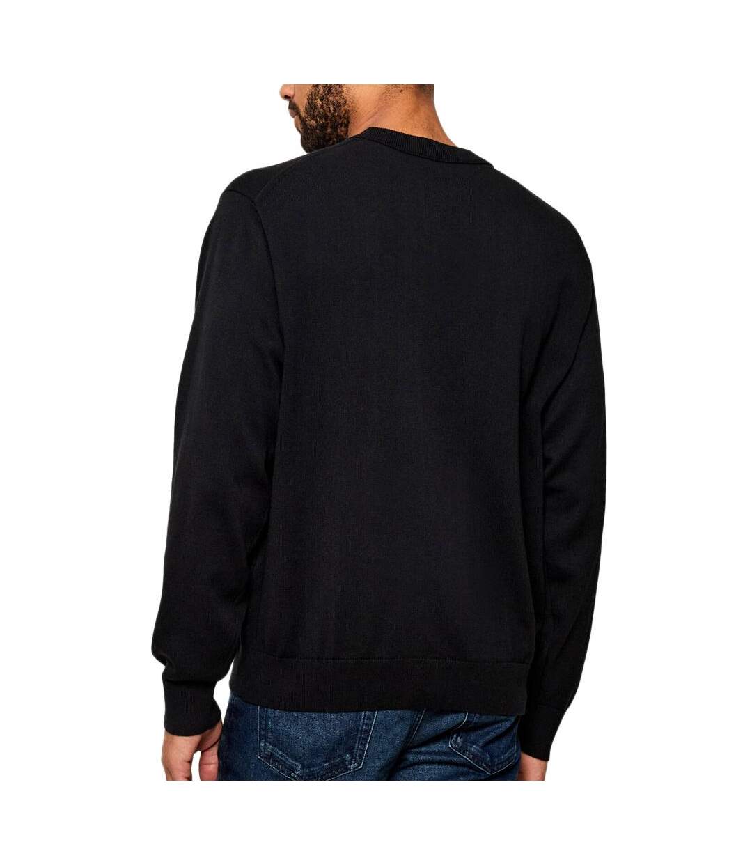Sweat noir homme calvin klein jeans easy - l-2