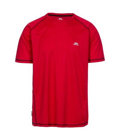 Trespass Mens Albert Active Short Sleeved T-Shirt (Red)