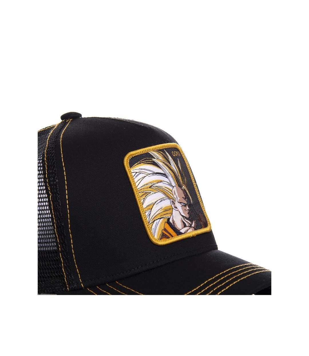 Casquette trucker Dragon Ball Z Sangoku Super Saiyan Noir Capslab-3