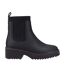 Womens/ladies Millie Leather Ankle Boots Black Toms-1