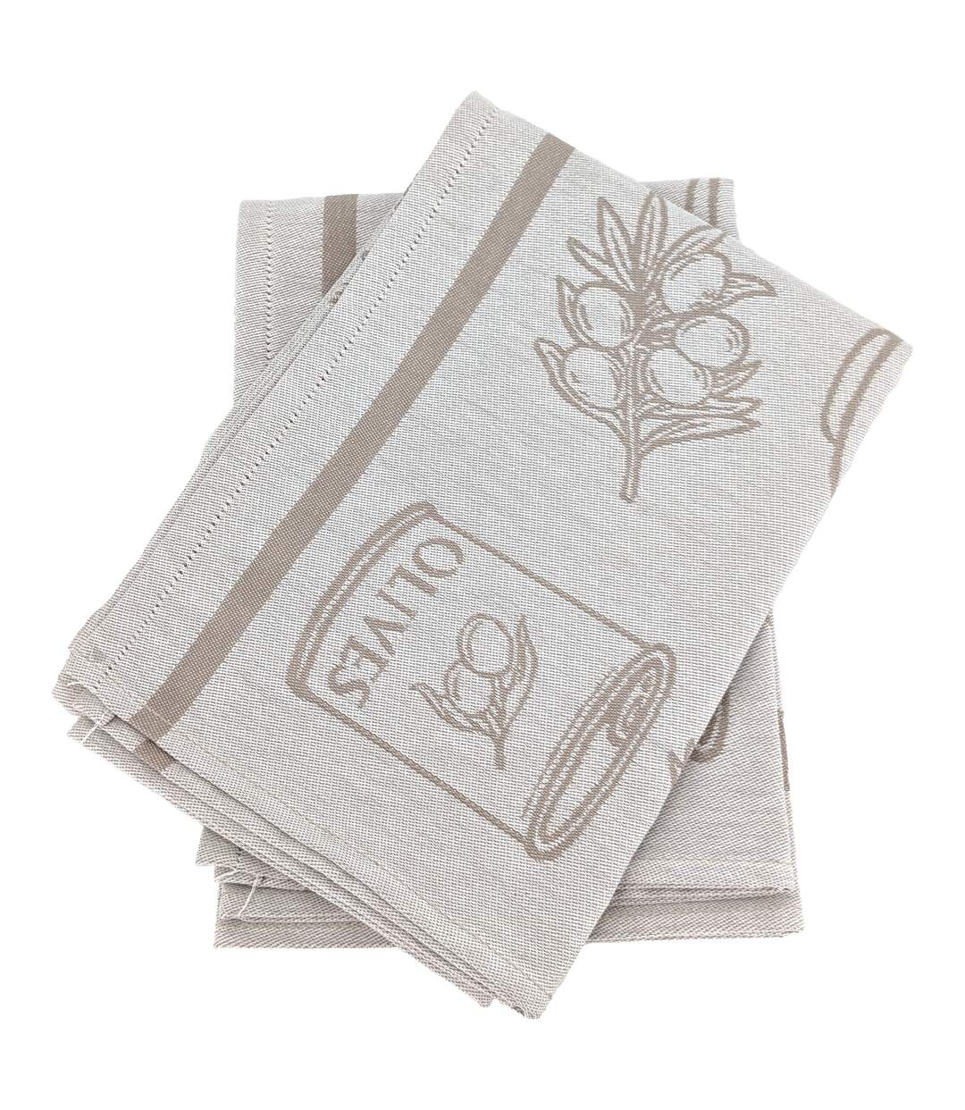 Torchon de cuisine toile collection EVOO-1