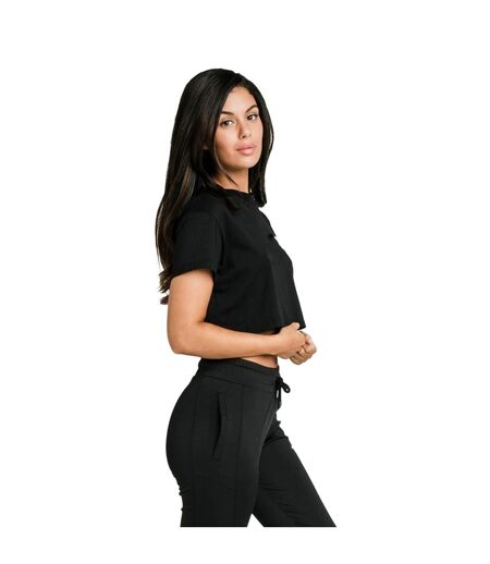 T-shirt Essentials Femme Noir SikSilk