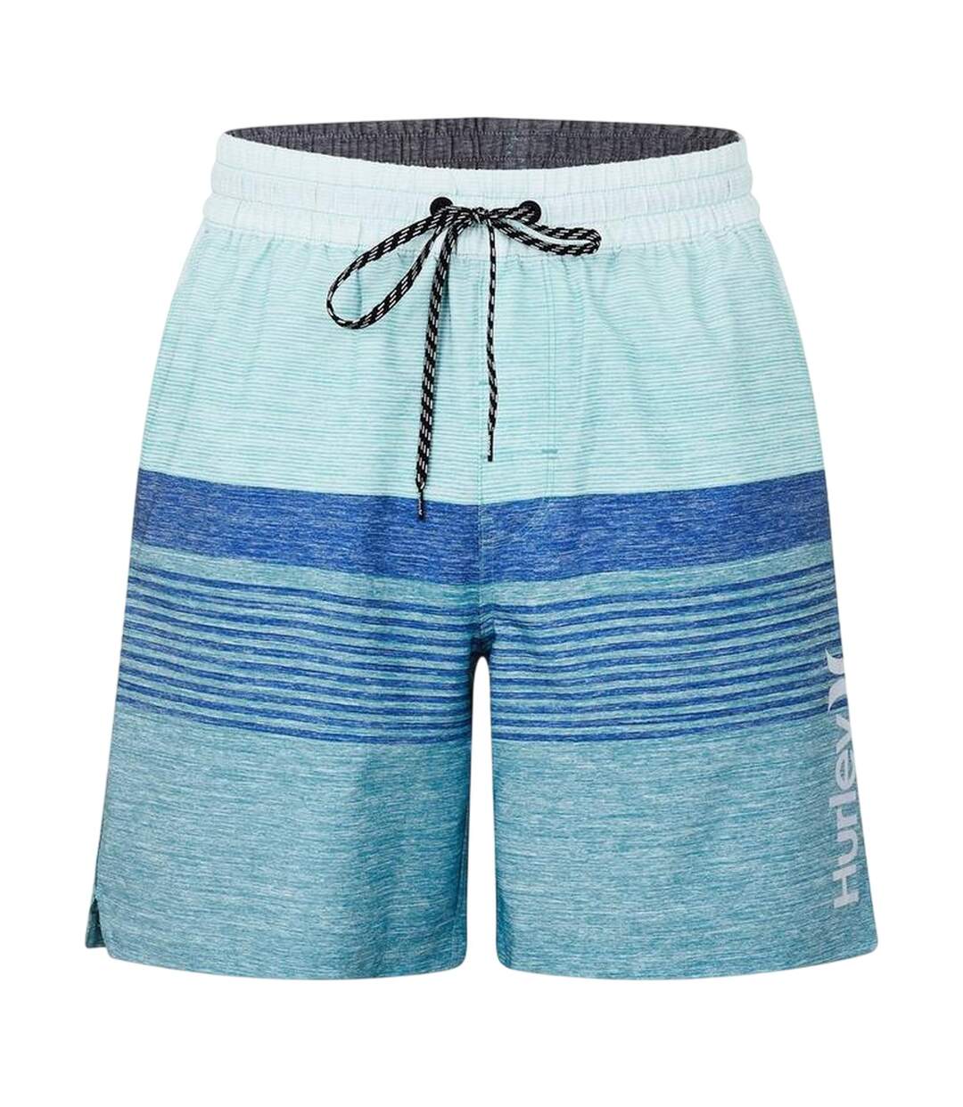 Mens Volley Ombre Stripe Swim Shorts Sky Pewter Hurley-2