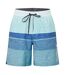 Mens Volley Ombre Stripe Swim Shorts Sky Pewter Hurley-2