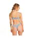 Soutien-gorge coque moulée push-up bleu Siwa