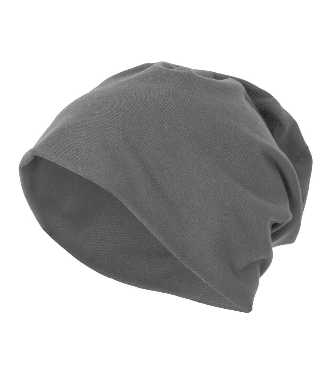 Jersey beanie mid grey Build Your Brand-1