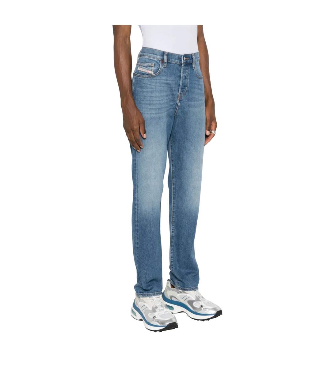 Jean D-viker Homme Bleu Diesel-1