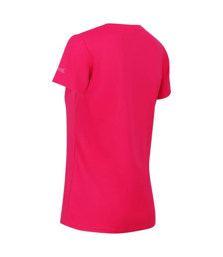 Regatta Womens/Ladies Fingal VII The Simple Life Mountain T-Shirt (Pink Potion) - UTRG9220