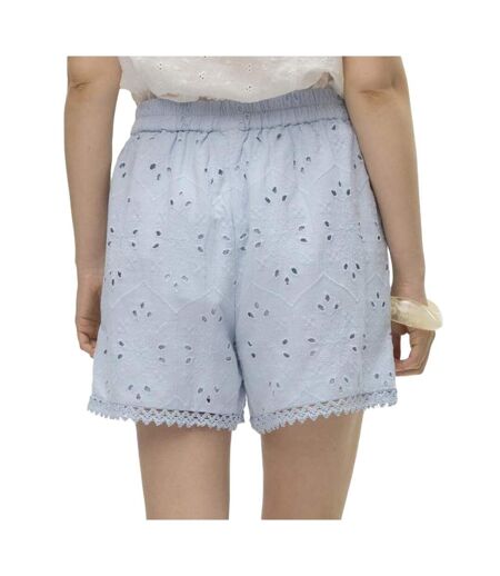 Short bleu femme vero moda irina
