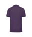 Polo 65/35 Homme Violet Fruit Of The Loom-2