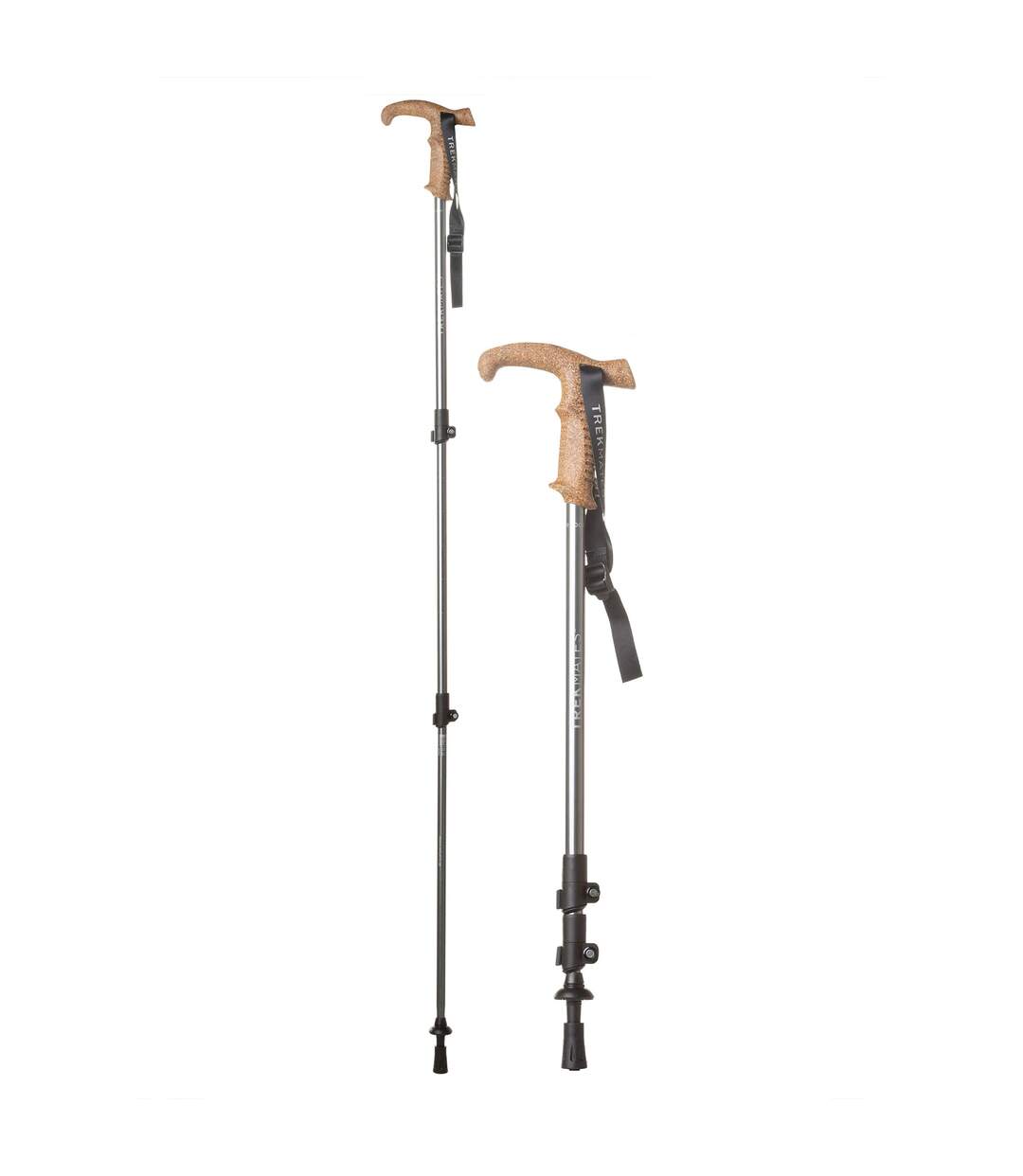 Trekmates - Bâton de randonnée réglable à verrouillage par levier Wanderer Size (One Size)-1