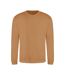 Sweat Adulte Marron Clair Awdis-1