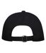 Unisex Adult Onyx Aware Recycled 5 Panel Baseball Cap Solid Black Elevate NXT-2
