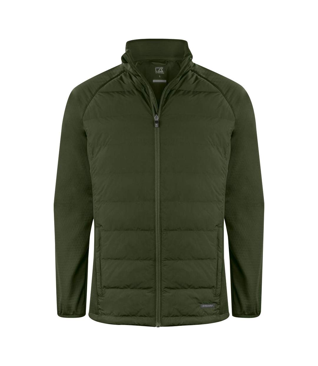 Mens Oak Harbor Padded Jacket Ivy Green Cutter & Buck-1