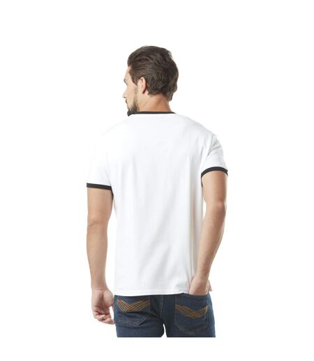 T-shit homme stretch en col V en contraste Blast Vondutch