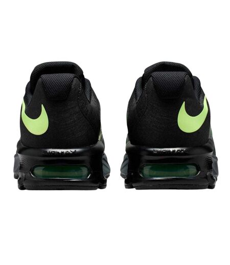 Mens Air Max Fire Lace Up Shoes Black Lime Nike