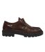 Mens Full Grain Leather Derby Shoes Brown Nicholas Deakins-4