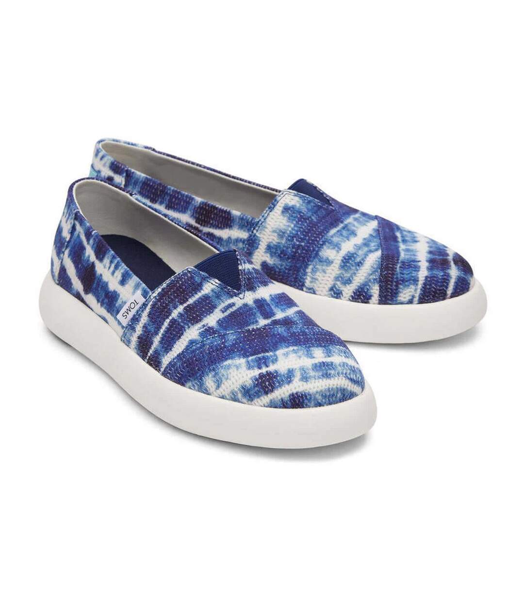 Toms Womens/Ladies Alpargata Mallow Batik Dye Espadrilles (Navy) - UTFS9507-1