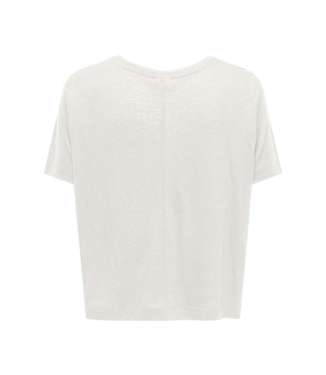 T-Shirt beige femme jdy gwen-2