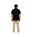 Mens Austin Short-sleeved Polo Shirt Black Jack And Jones-3