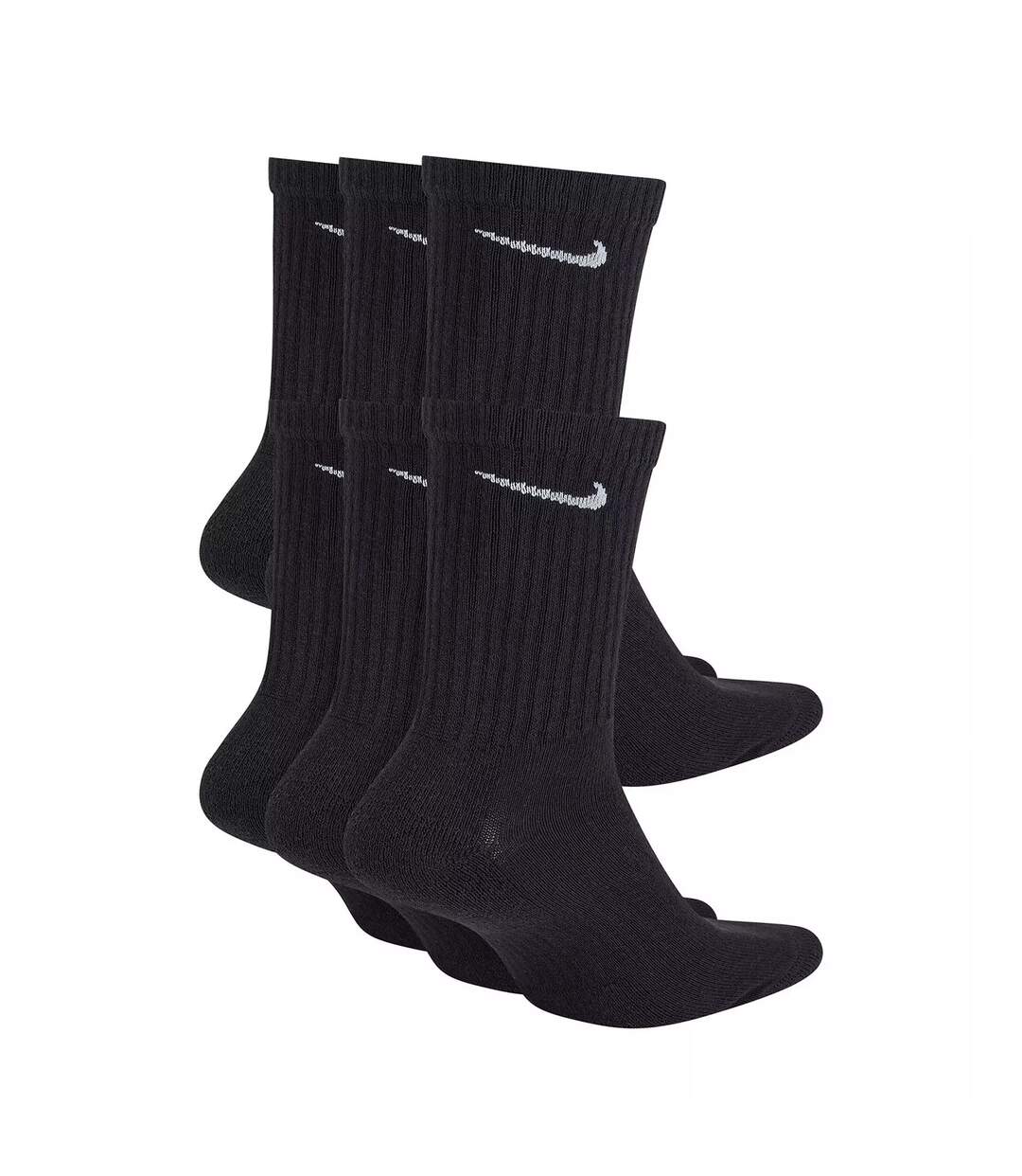 Lot De 6  Chaussettes Entraînement Everyday Adulte Noir Nike-2