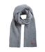 Mens codi knitted scarf one size blue Animal