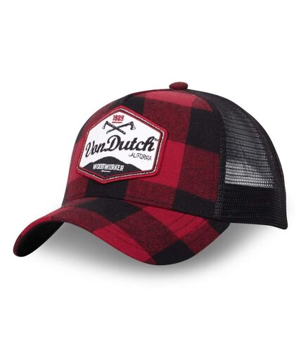 Casquettes Homme baseball avec filet à Carreaux Von Dutch Vondutch