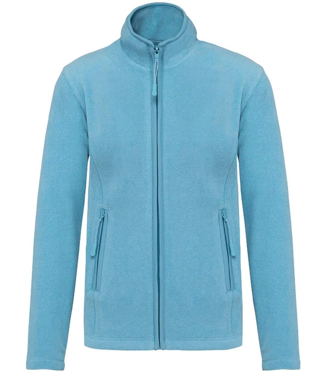 Veste micropolaire zippée - Femme - K907 - bleu cloudy heather-2