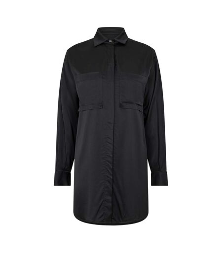 Robe Chemise Femme Noir Diesel