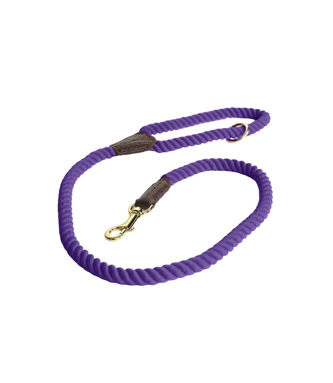 Twisted dog lead one size purple Digby & Fox-2