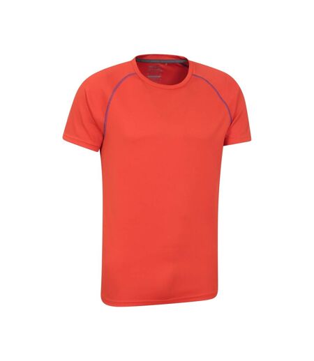 T-shirt Endurance Homme Orange Vif Mountain Warehouse