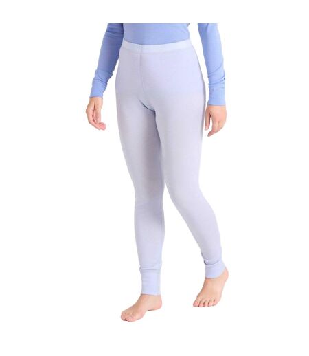 Womens/ladies Merino Ii Thermal Bottoms Light Blue Mountain Warehouse