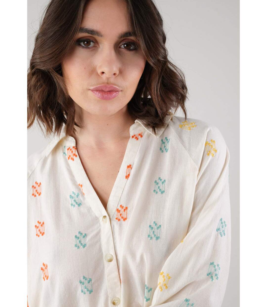 Chemise bohème pour femme FABY-3