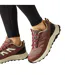 Baskets Imperméables À Lacets Ravika Femme Pourpre Marron Foncé Regatta-3