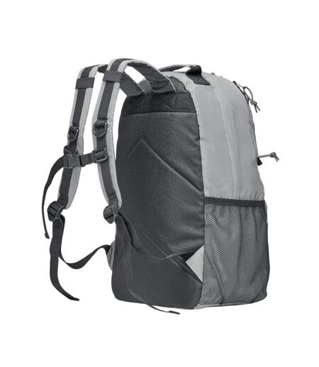 Bright sportbag backpack 45cm x 29cm x 18cm matt silver MidOcean
