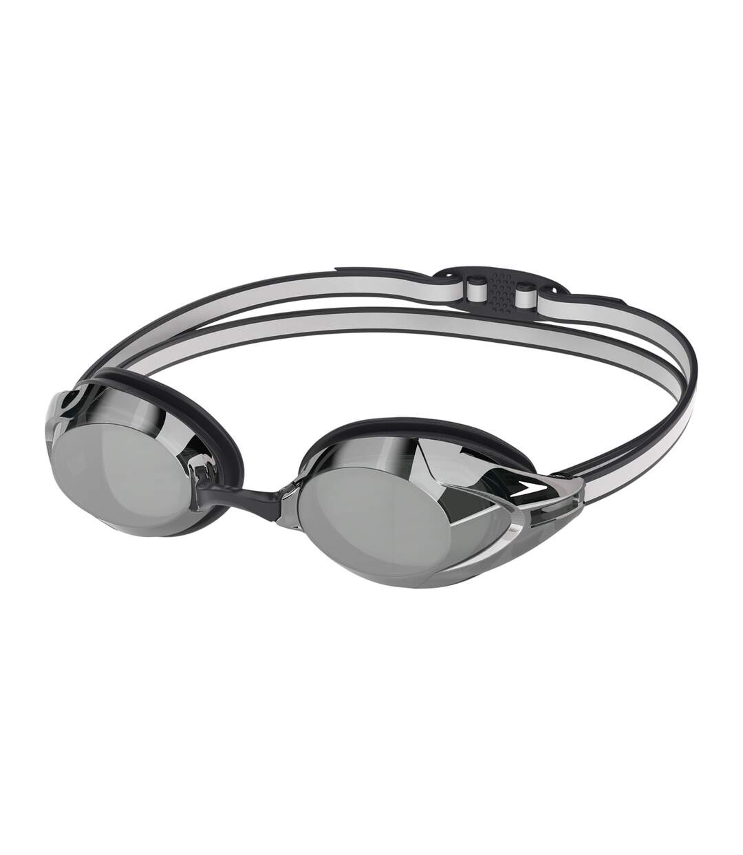 Unisex Adult Vanquisher 3.0 Mirror Swimming Goggles Black Speedo-1