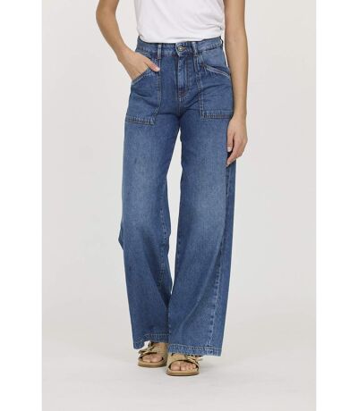 Jean coton wide leg LC171