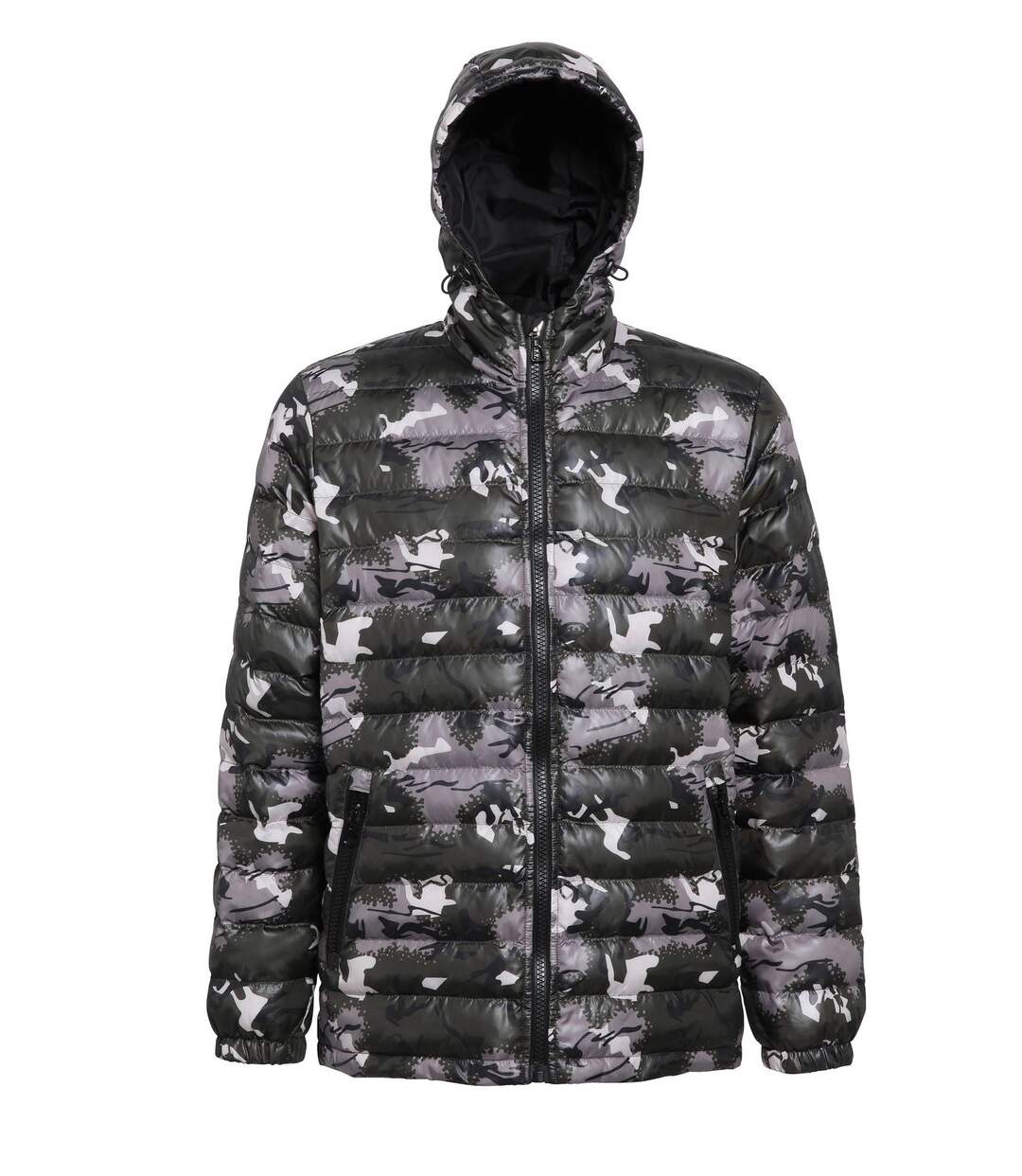 Doudoune matelassée manches longues pour homme - TS016 - vert camo-2