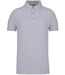 Polo jersey manches courtes - Homme - K262 - gris oxford