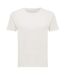 Womens/ladies yala recycled cotton lightweight t-shirt ivory white Iqoniq-1