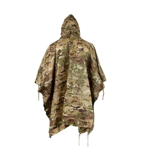 Poncho Motif/style Camouflage Adulte Vert Viper