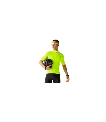 Maillot De Cyclisme Manches Courtes Lightning Homme Jaune Fluo Dare 2B