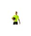Maillot De Cyclisme Manches Courtes Lightning Homme Jaune Fluo Dare 2B-1