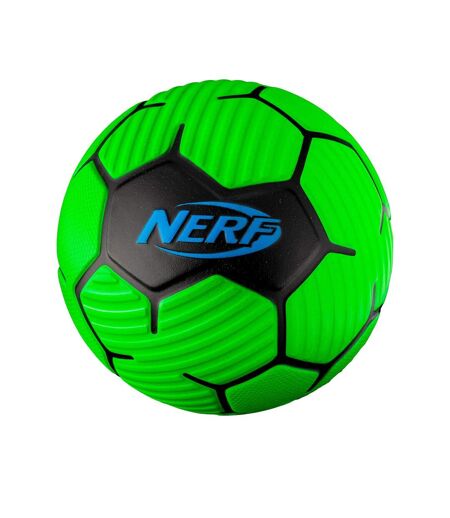 Ballon de foot proshot taille 7 vert / noir Nerf