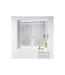 Paire de Voilages Dalya 60x90cm Blanc-3