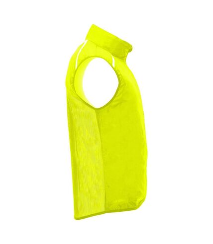 Veste sans manches jannu adulte jaune fluo Roly