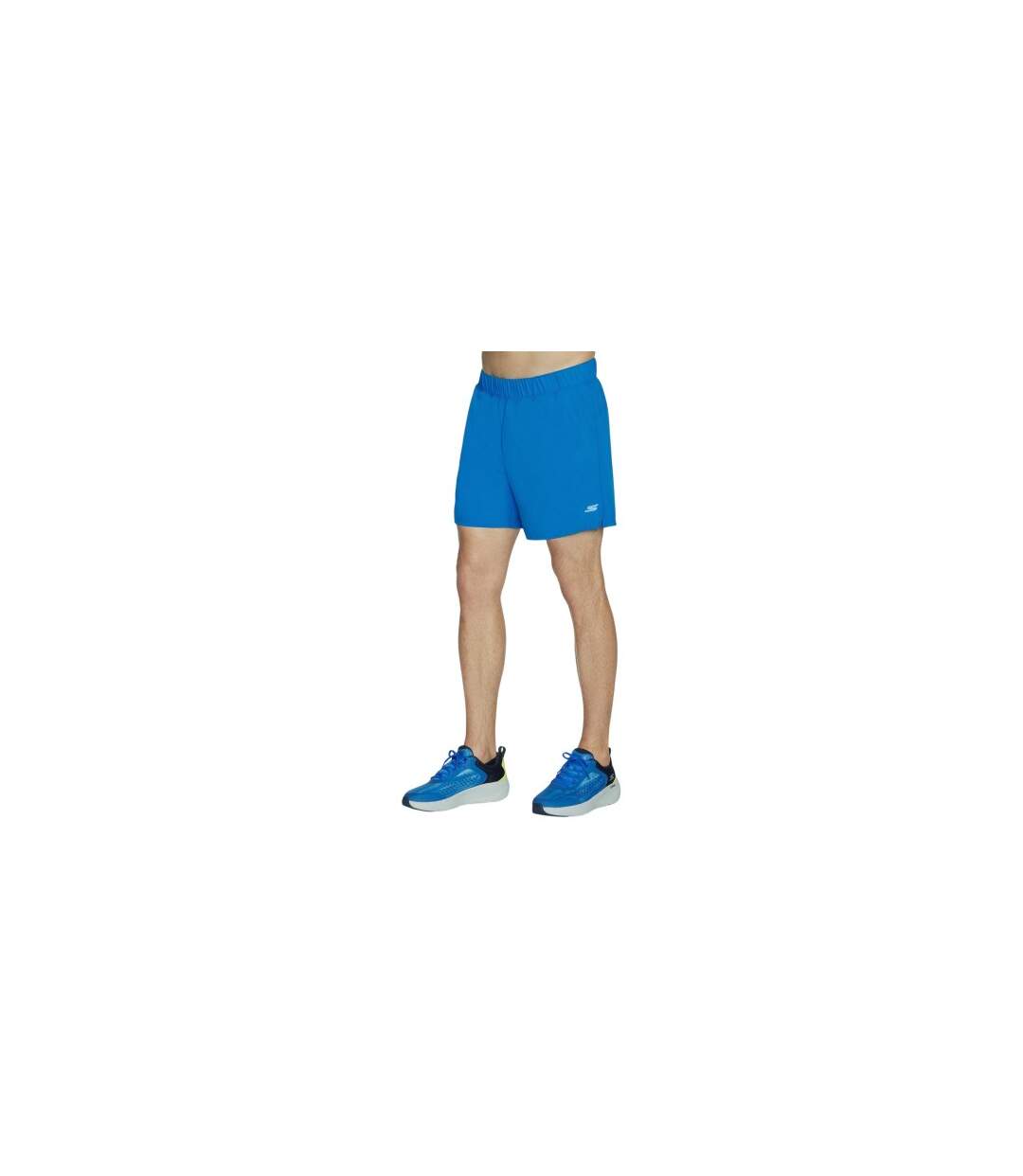 Mens Performance Mesh Shorts Blue Green Skechers-1
