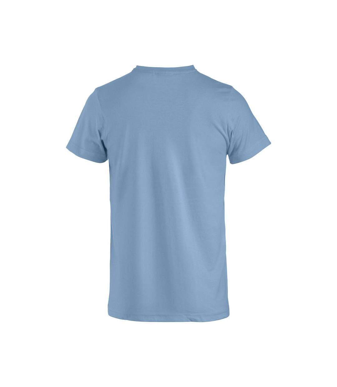 Mens basic t-shirt light blue Clique